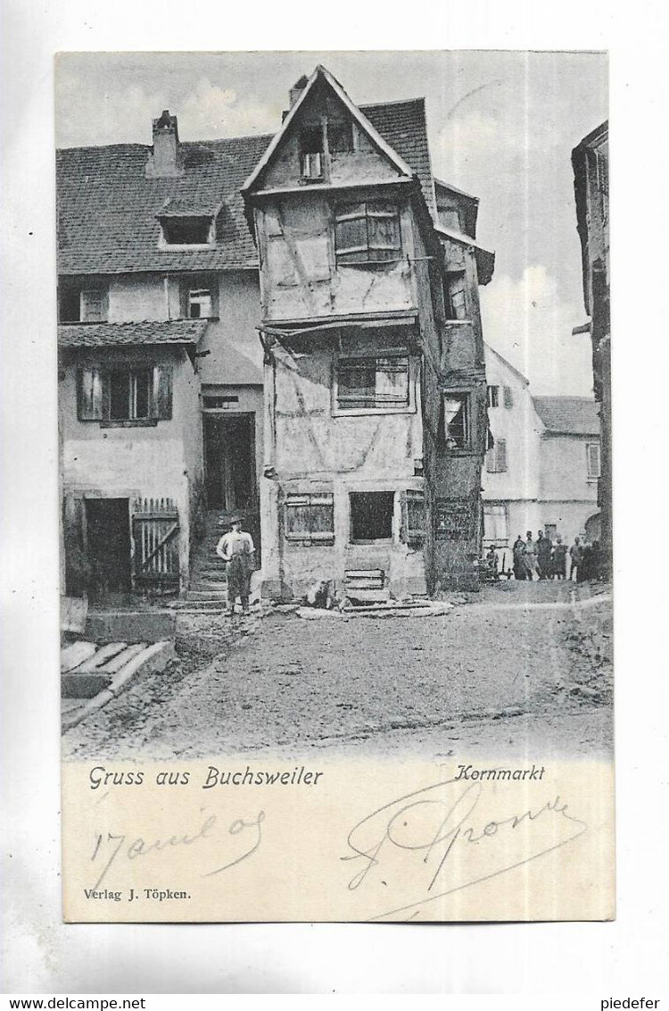 67 - Gruss Aus BUCHSWEILER  ( BOUXWILLER ) - Kornmarkt. - Other & Unclassified