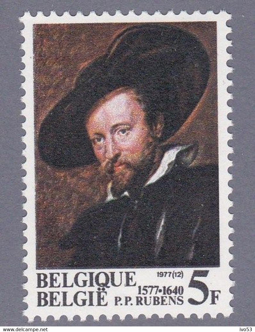 1977 Nr 1861** Zonder Scharnier.Rubensjaar,beeldformaat 24 1/2 X 37,2 Mm. - Nuovi