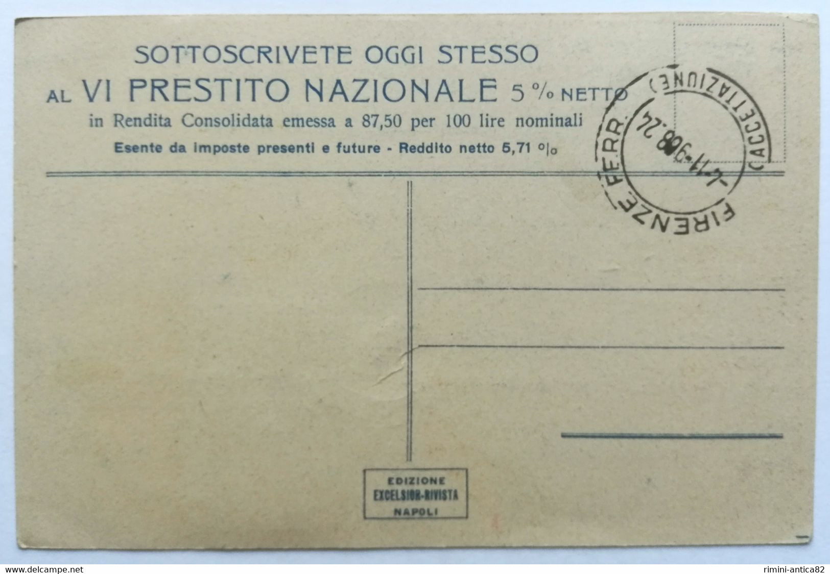 "Che L'Italia Non Zoppichi Più", "Questo Volle Toti" - War 1914-18