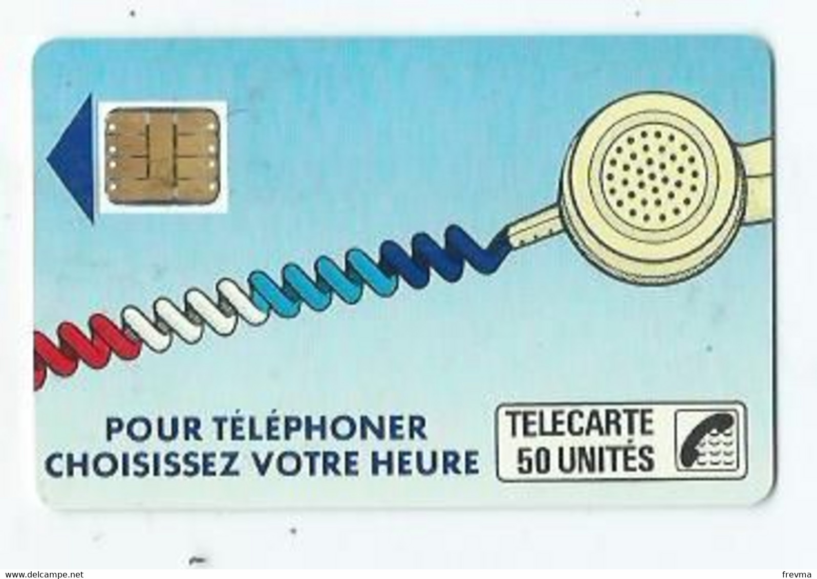 Telecarte Cordon K 3B 610 Glacée - Telefonschnur (Cordon)