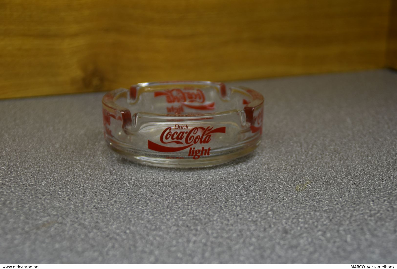 Coca-cola Company Asbak Glas Coca Cola Light - Asbakken