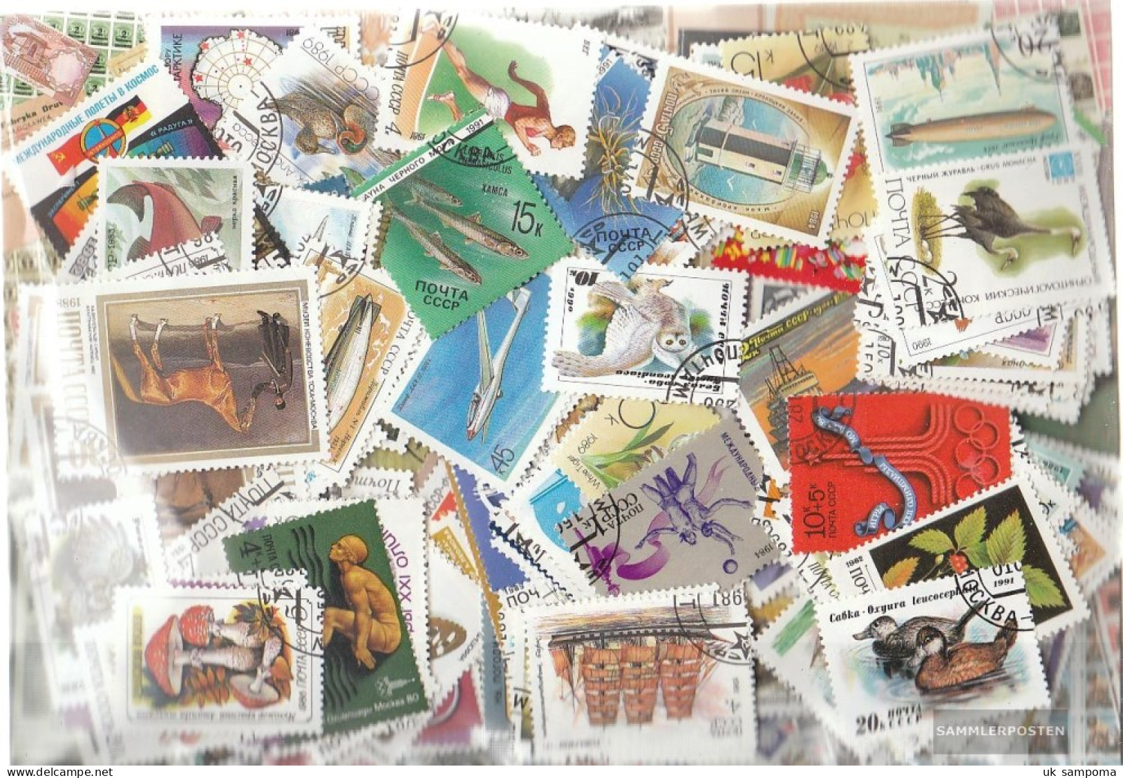 Soviet Union 300 Different Special Stamps  With Russia - Colecciones