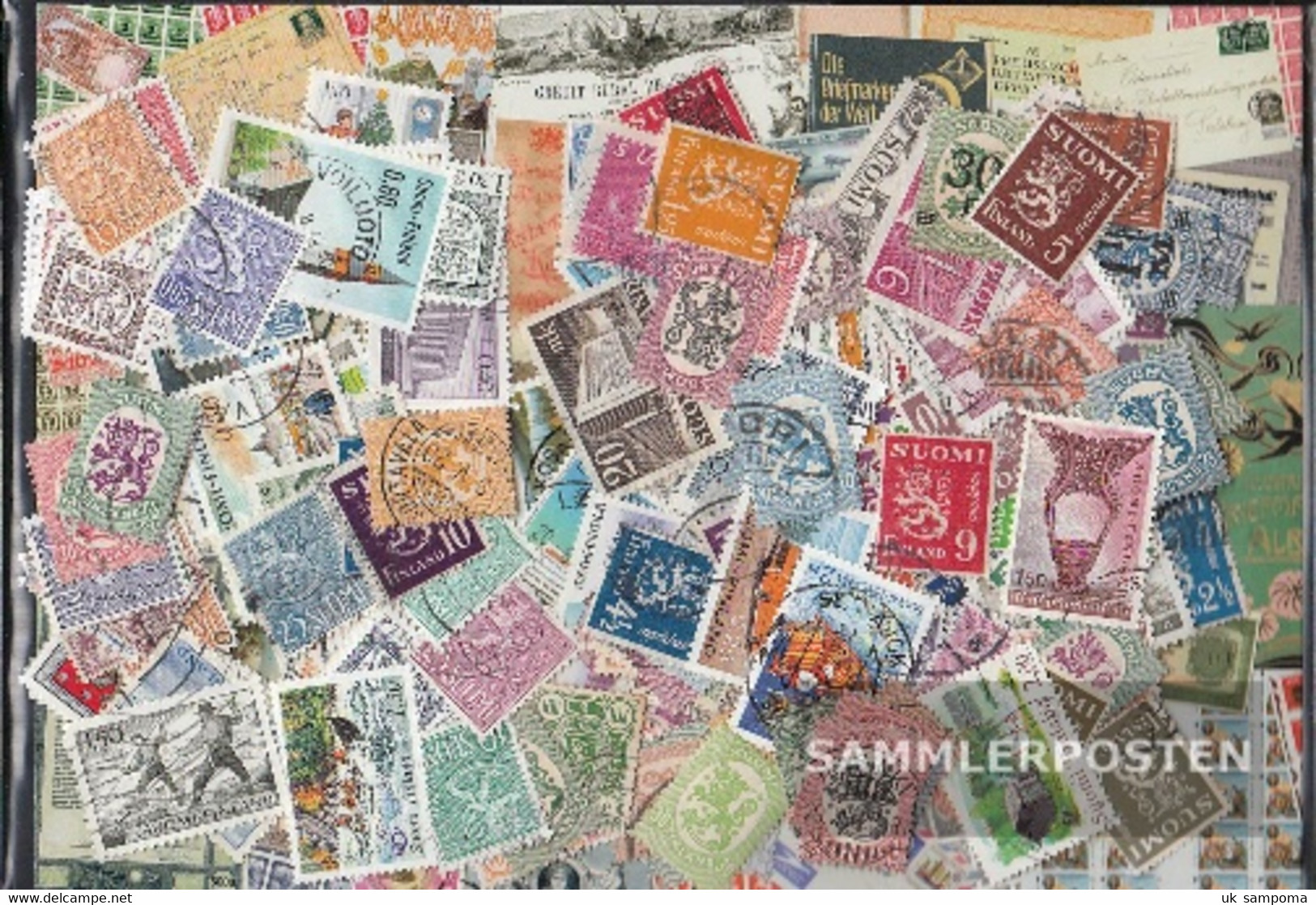 Finland Stamps-200 Different Stamps - Collections