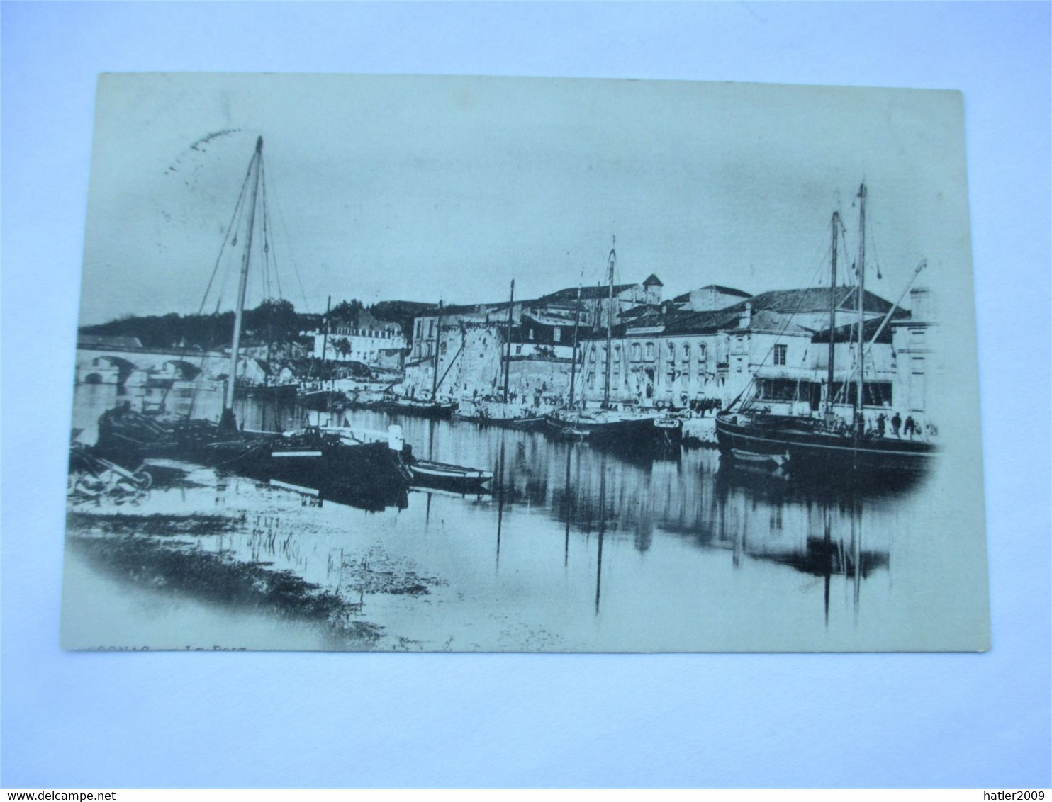 Carte Photo / Papier Glacé - COGNAC - Le Port -  En 1901- TBE - Cognac