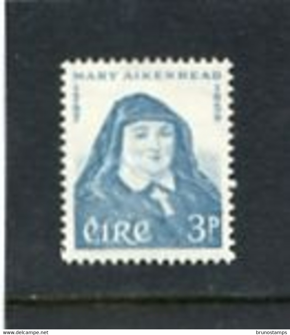 IRELAND/EIRE - 1958  3 D  MOTHER MARY AIKENHEAD  MINT NH - Neufs