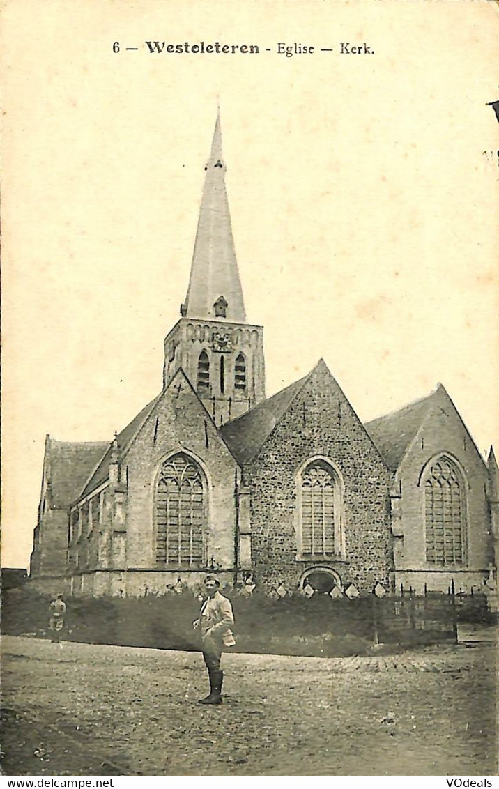 033 742 - CPA - Belgique - Westoleteren - Eglise - Vleteren