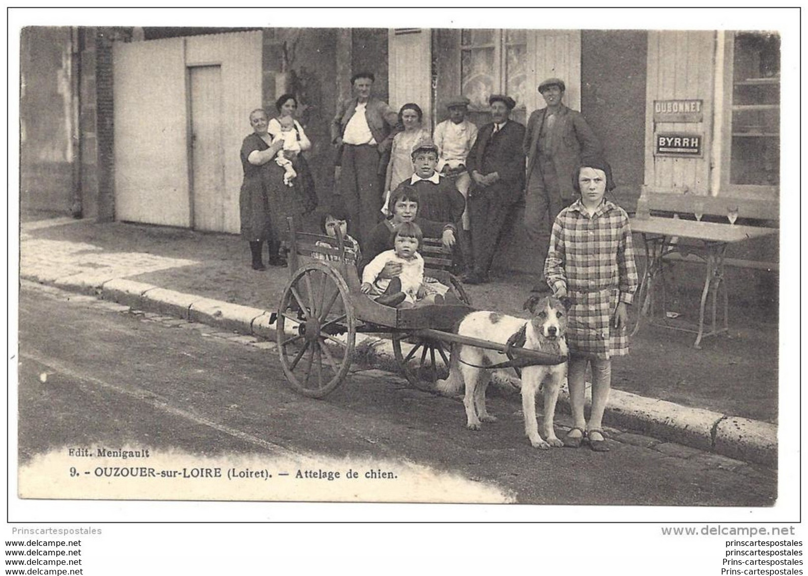 CPA 45 Ouzouer Sur Loire Un Attelage De Chien - Ouzouer Sur Loire