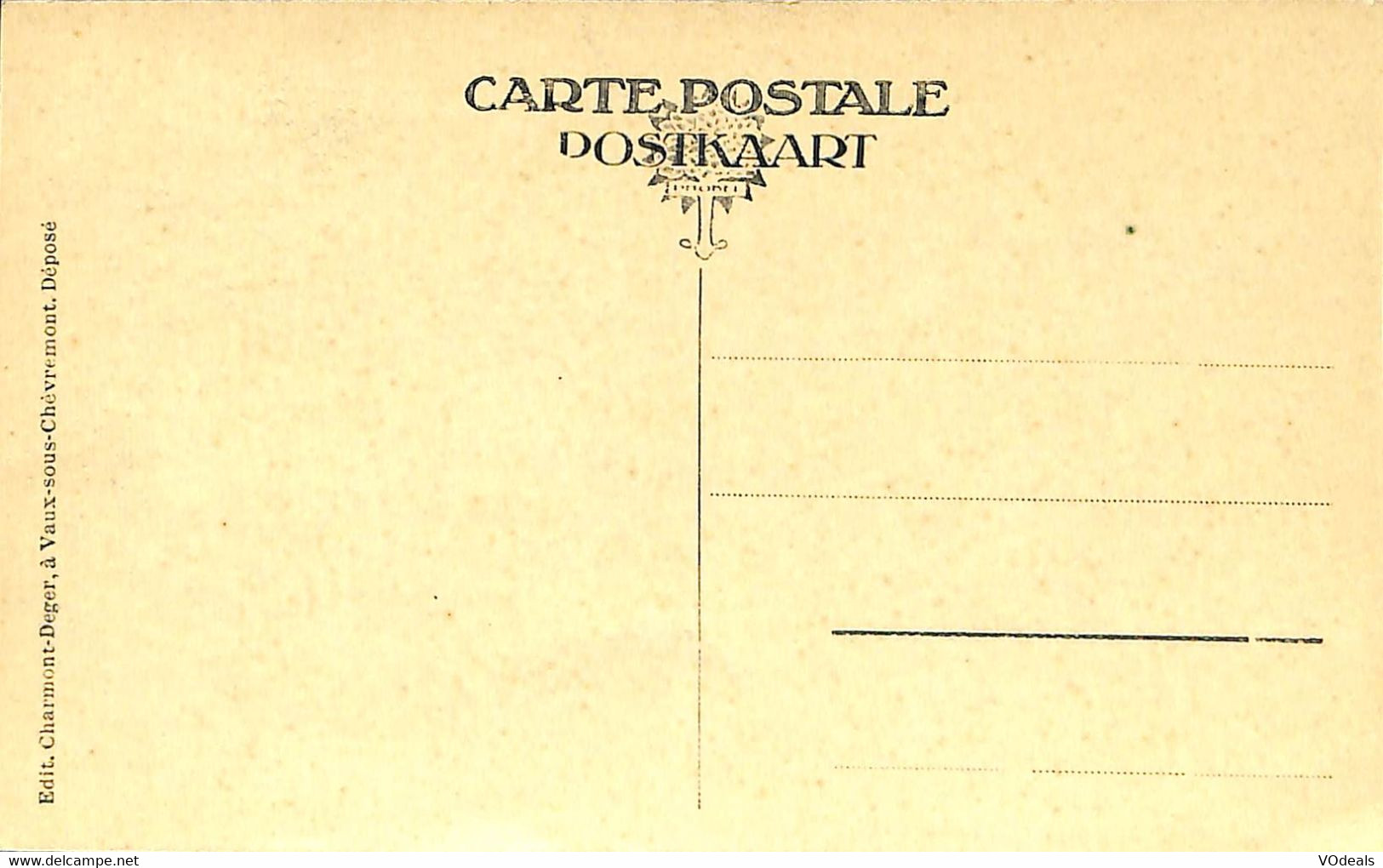 033 744 - CPA - Belgique - Chèvremont - Chemin Du Calvaire - Chaudfontaine