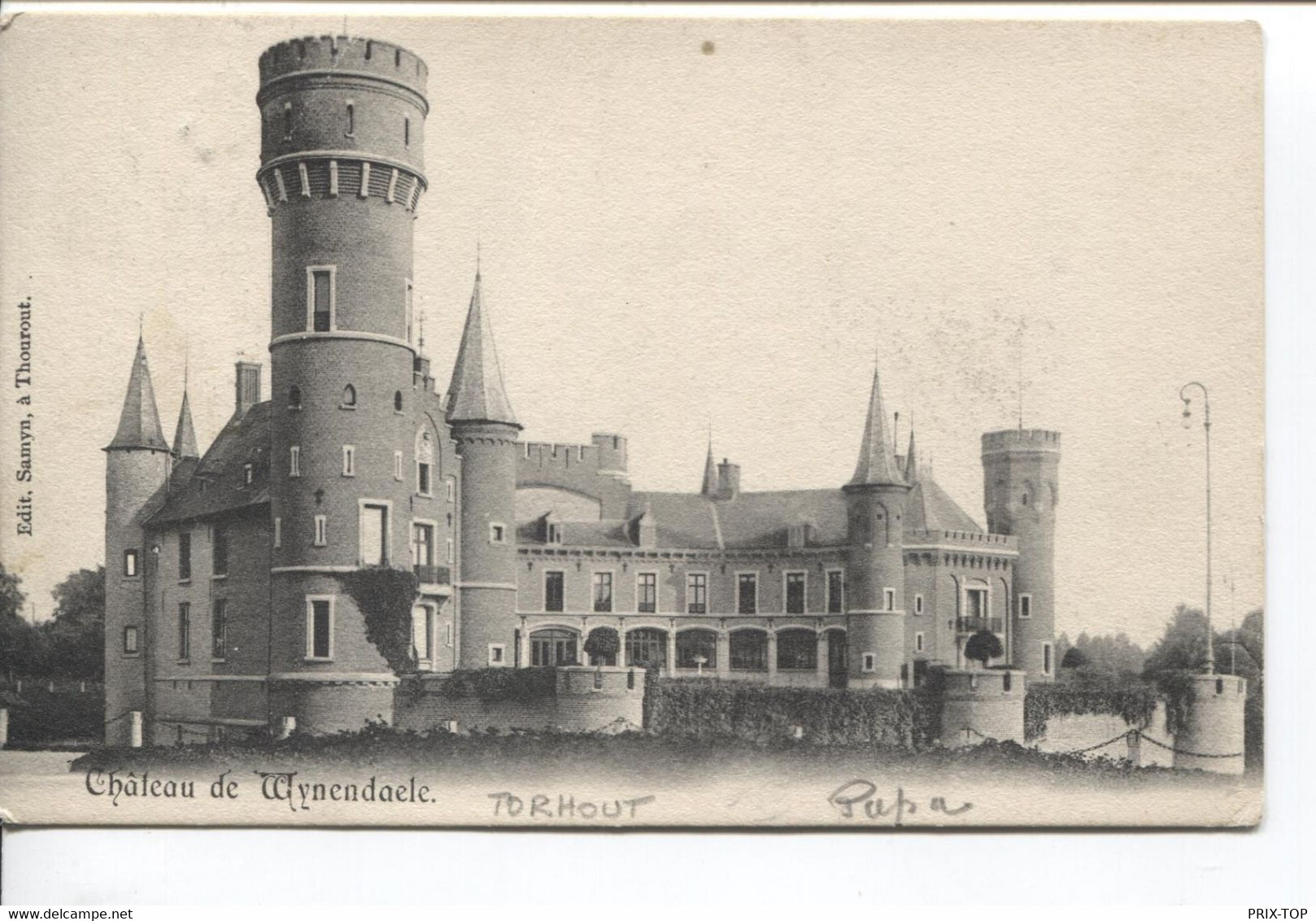 REF3138/ CP-PC Wynendaele Château De  C.Torhout > Antwerpen - Torhout