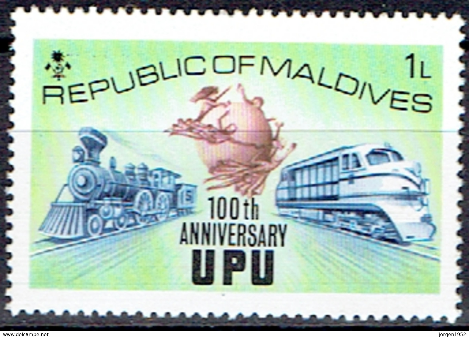 MALDIVES #  FROM  1974 STAMPWORLD 514** - Malediven (1965-...)