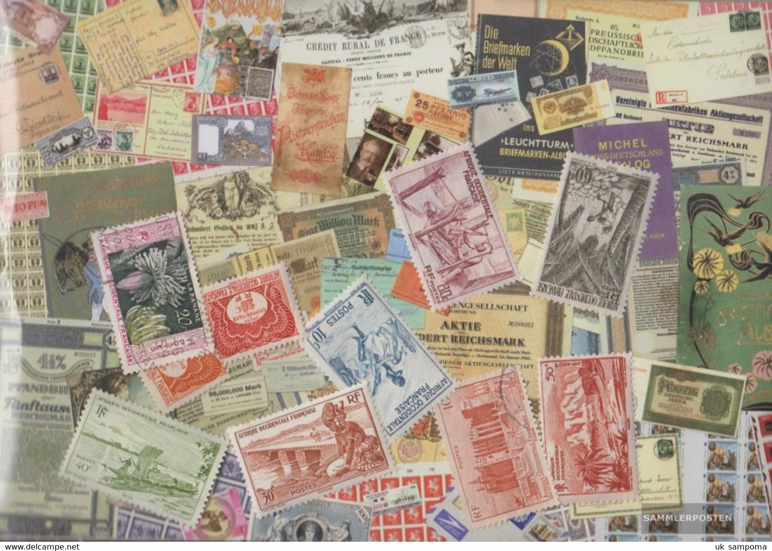 French Western Africa French Western Africa Stamps-10 Different Stamps - Collections