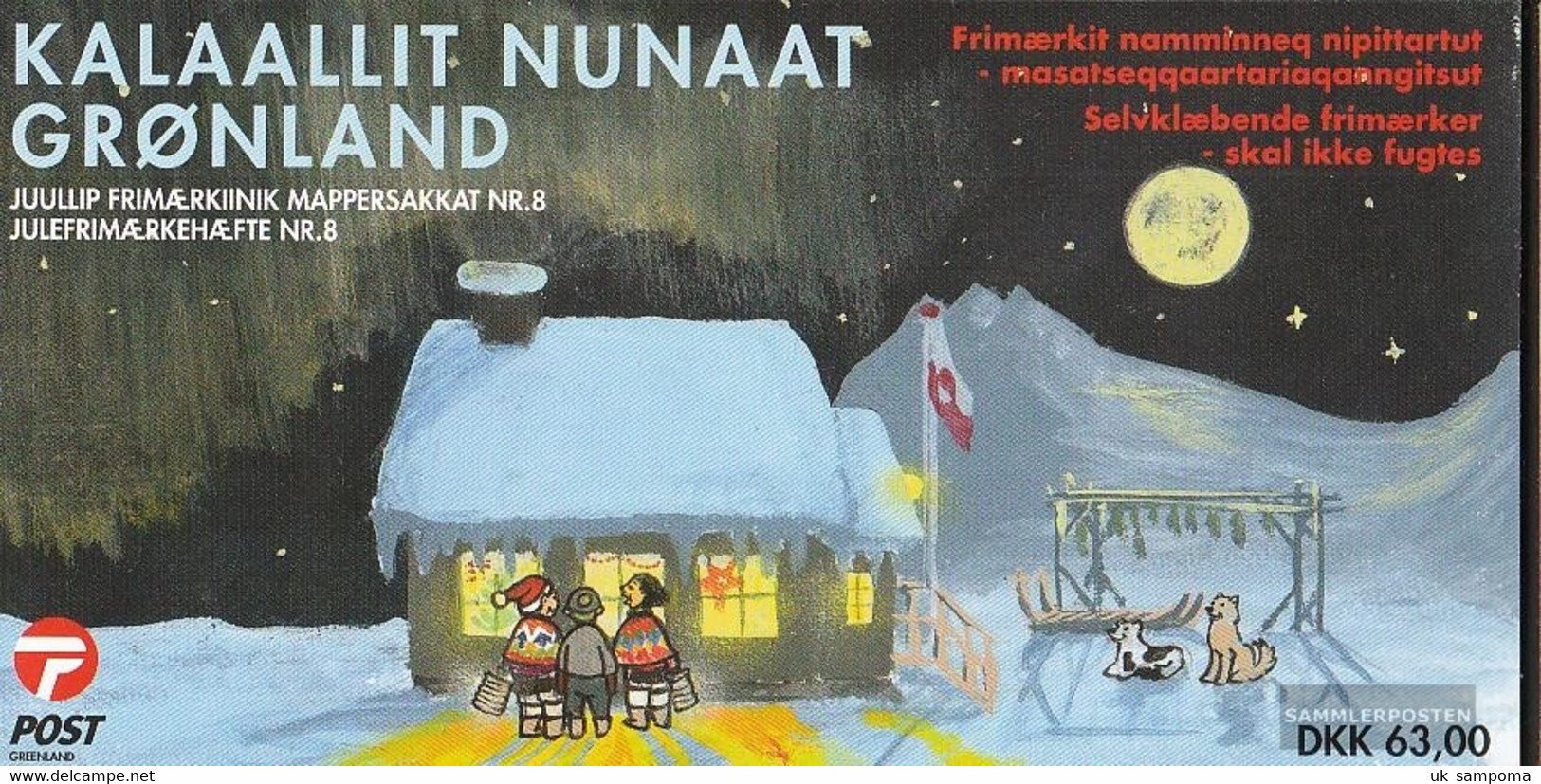 Denmark - Greenland 405MH-406MH (complete Issue) Unmounted Mint / Never Hinged 2003 Christmas - Carnets