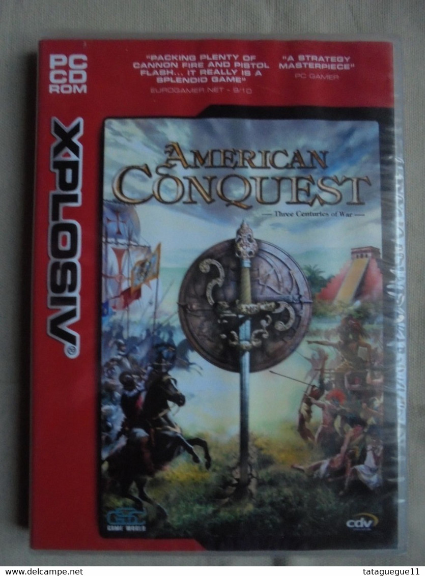 Vintage - Jeu PC CD Rom - American Conquest - 2000 - Jeux PC