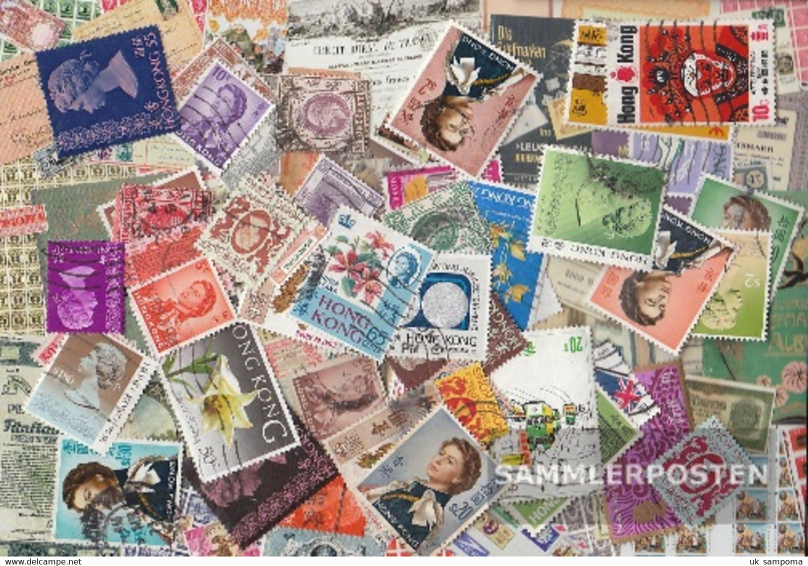 Hong Kong Stamps-50 Different Stamps - Lots & Serien