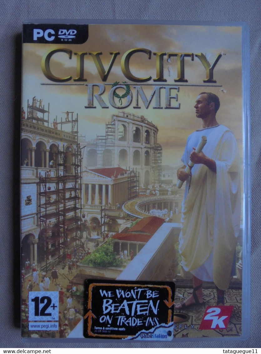 Vintage - Jeu PC DVD Rom - CivCity Rome - 2006 - Jeux PC