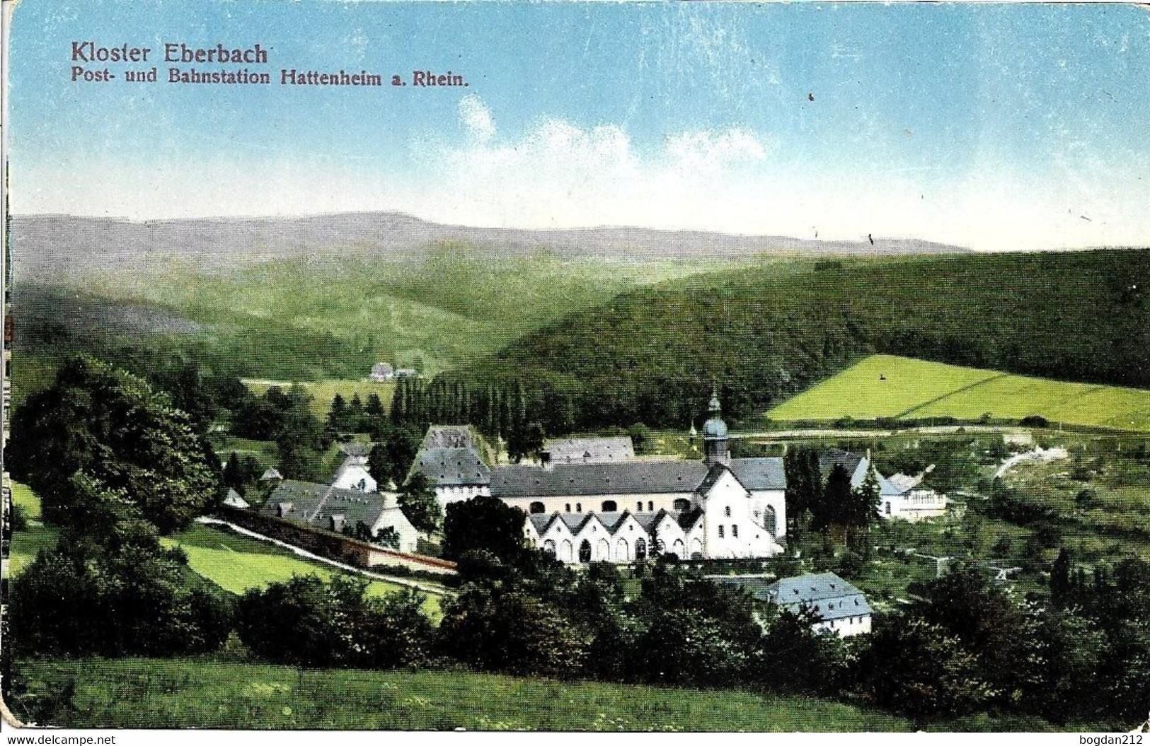 1910/20 - Kloster Eberbach  ELTVILLE , Gute Zustand, 2 Scan - Eltville
