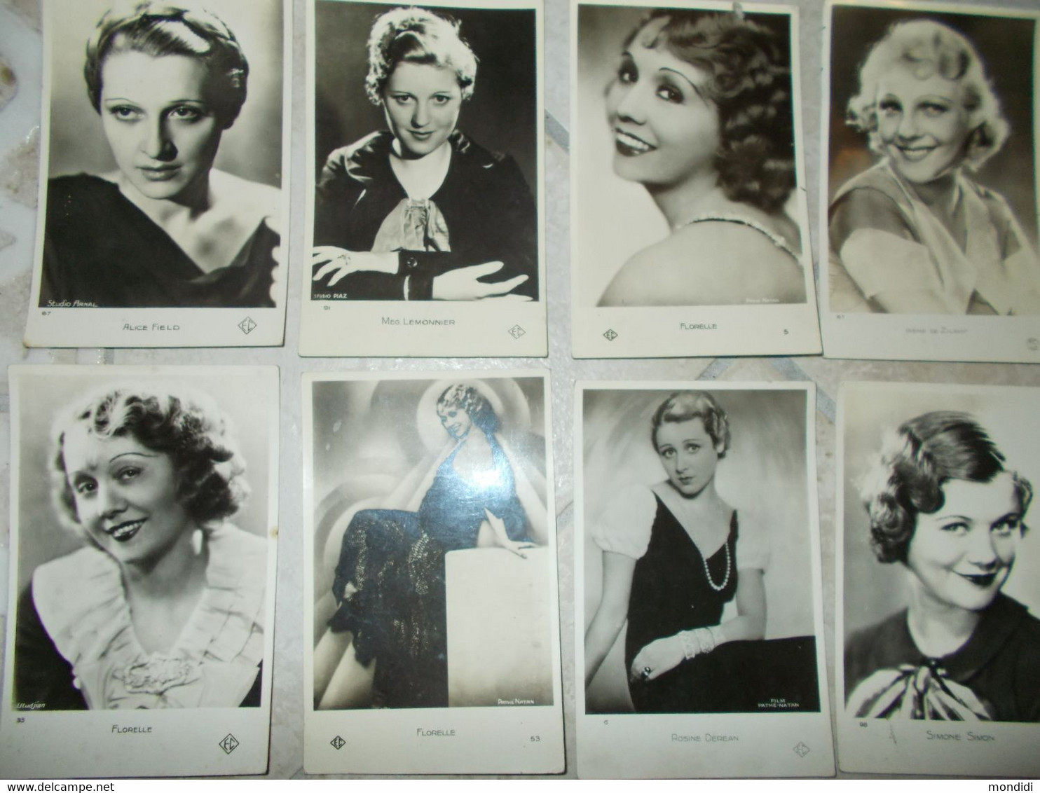 lot 30 cpa acteurs actrices cinema vintage 1930 1940 photographies dont 1 studio harcourt avant guerre chanson pathé