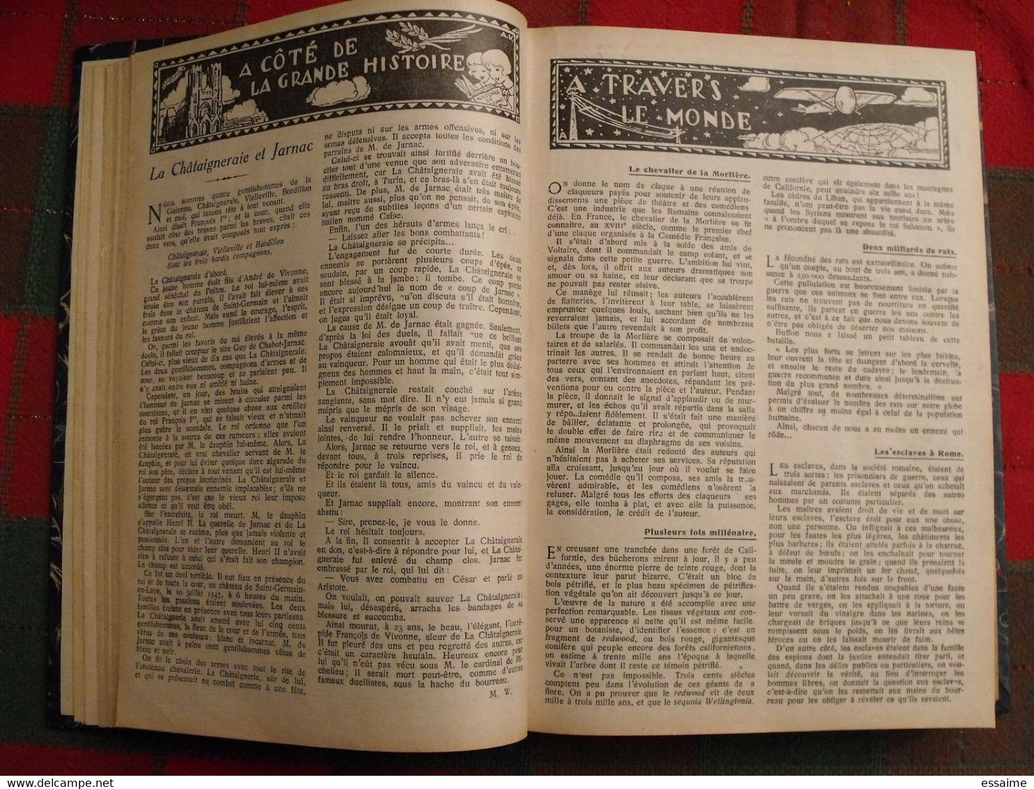 L'étoile Noëliste. recueil 2ème semestre 1933. n° 1000 à 1024. 25 numéros