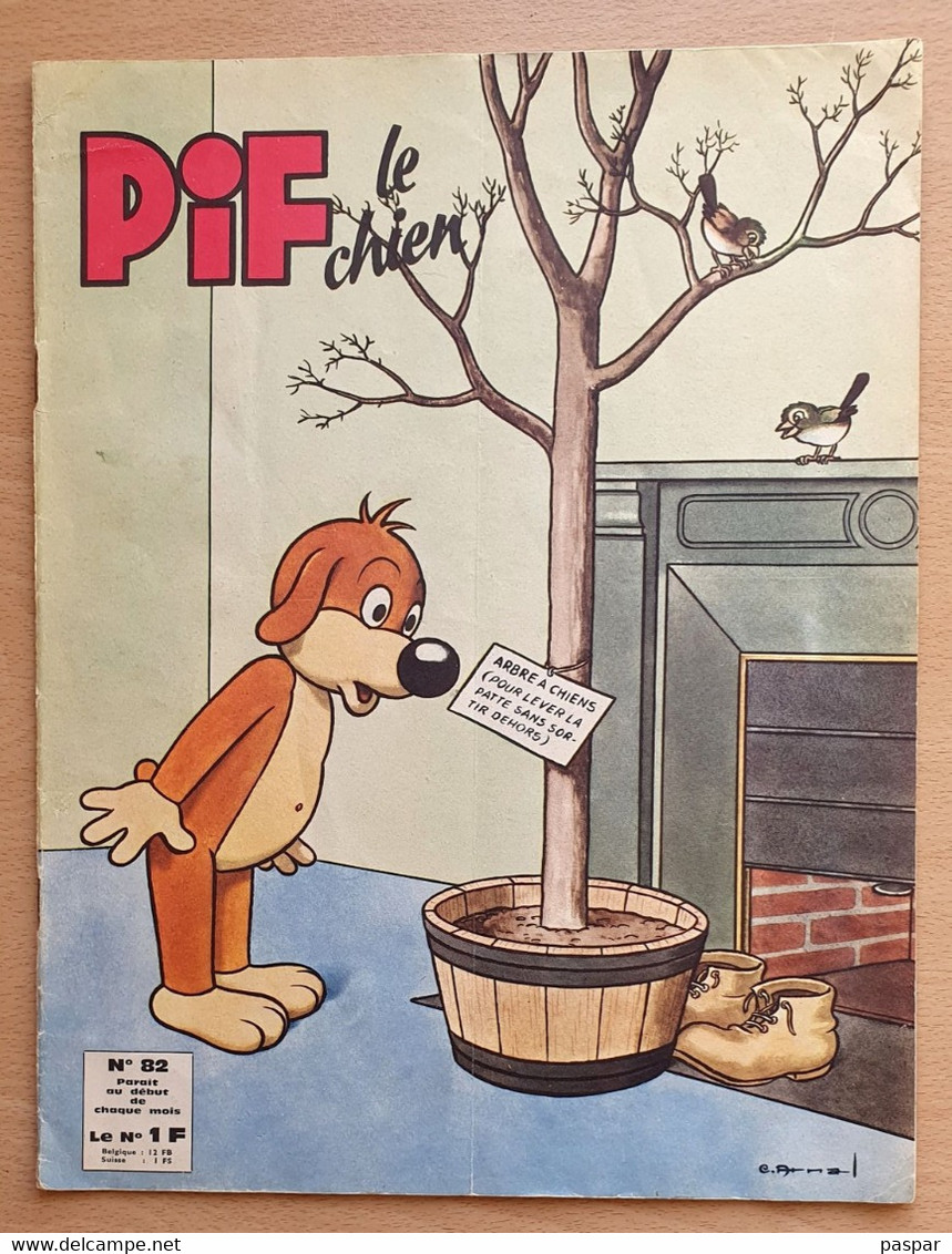 Pif Le Chien N°82 De Décembre 1964 - Pif - Autres