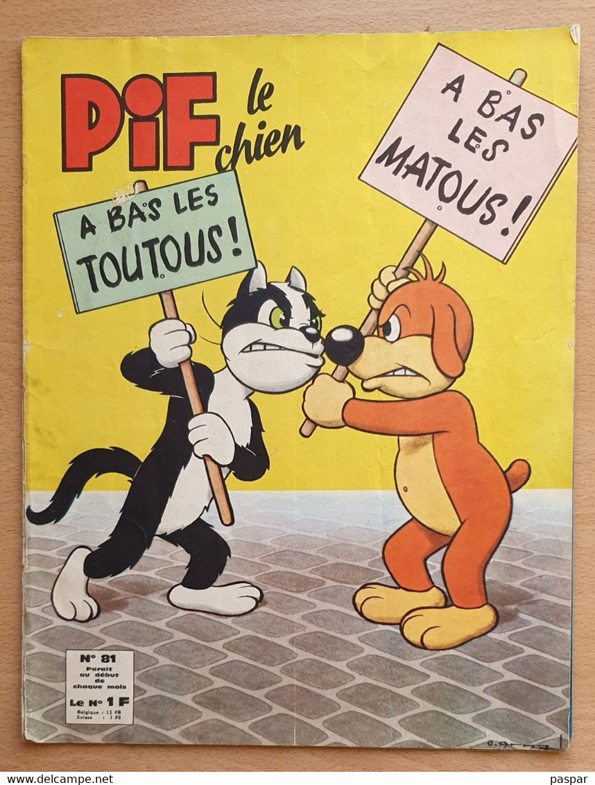 Pif Le Chien N°81 De Novembre 1964 - Pif - Autres