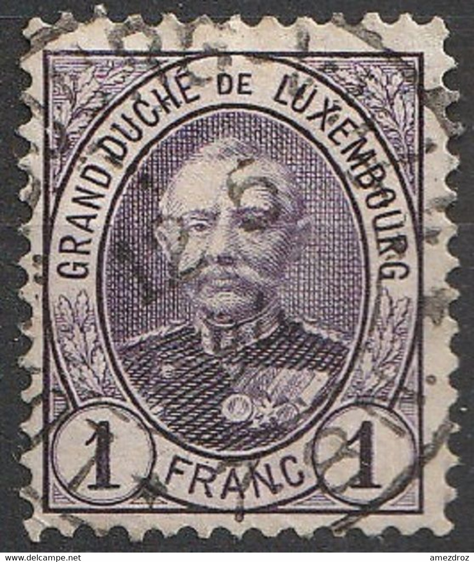 Luxembourg 1891 -1893 N° 65 Grand Duc Adolf Of Luxembourg (H2) - 1891 Adolphe De Face