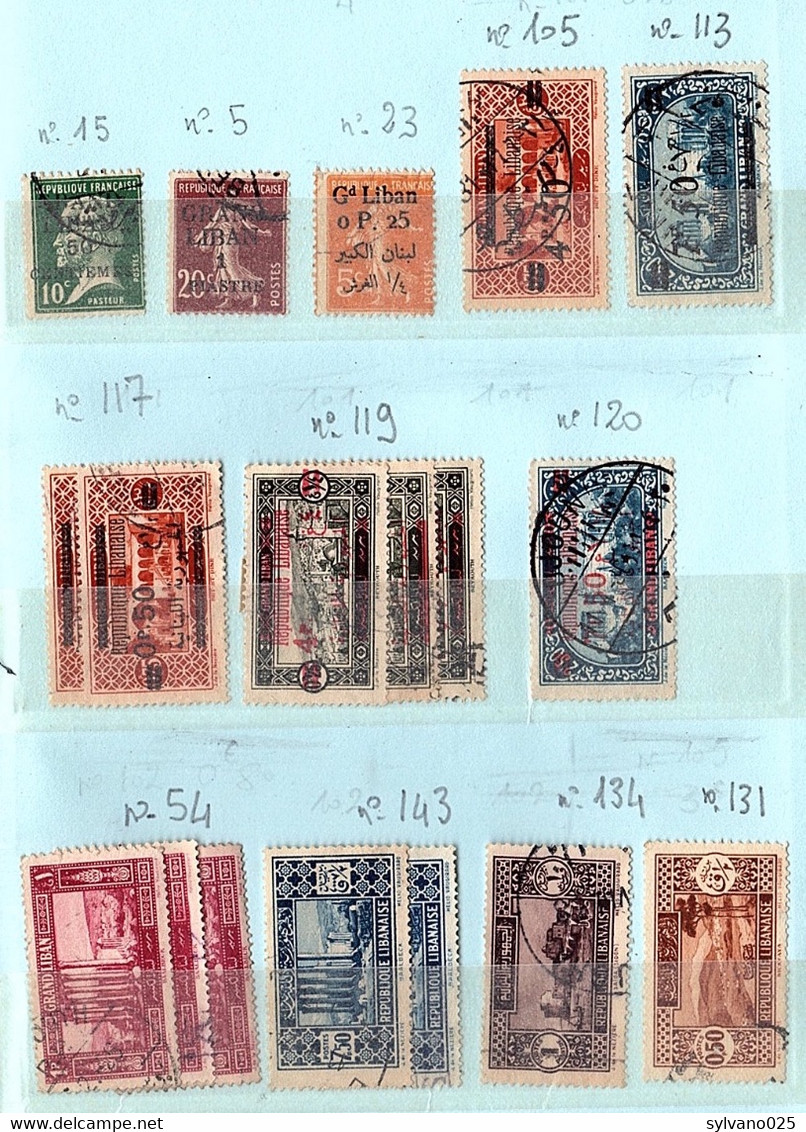 LOT Grand Liban ** / * / (O) - Used Stamps