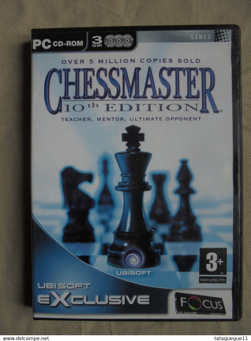 Vintage - Jeu PC CD Rom - Chessmaster 10 Th Edition - 2004 - PC-Spiele