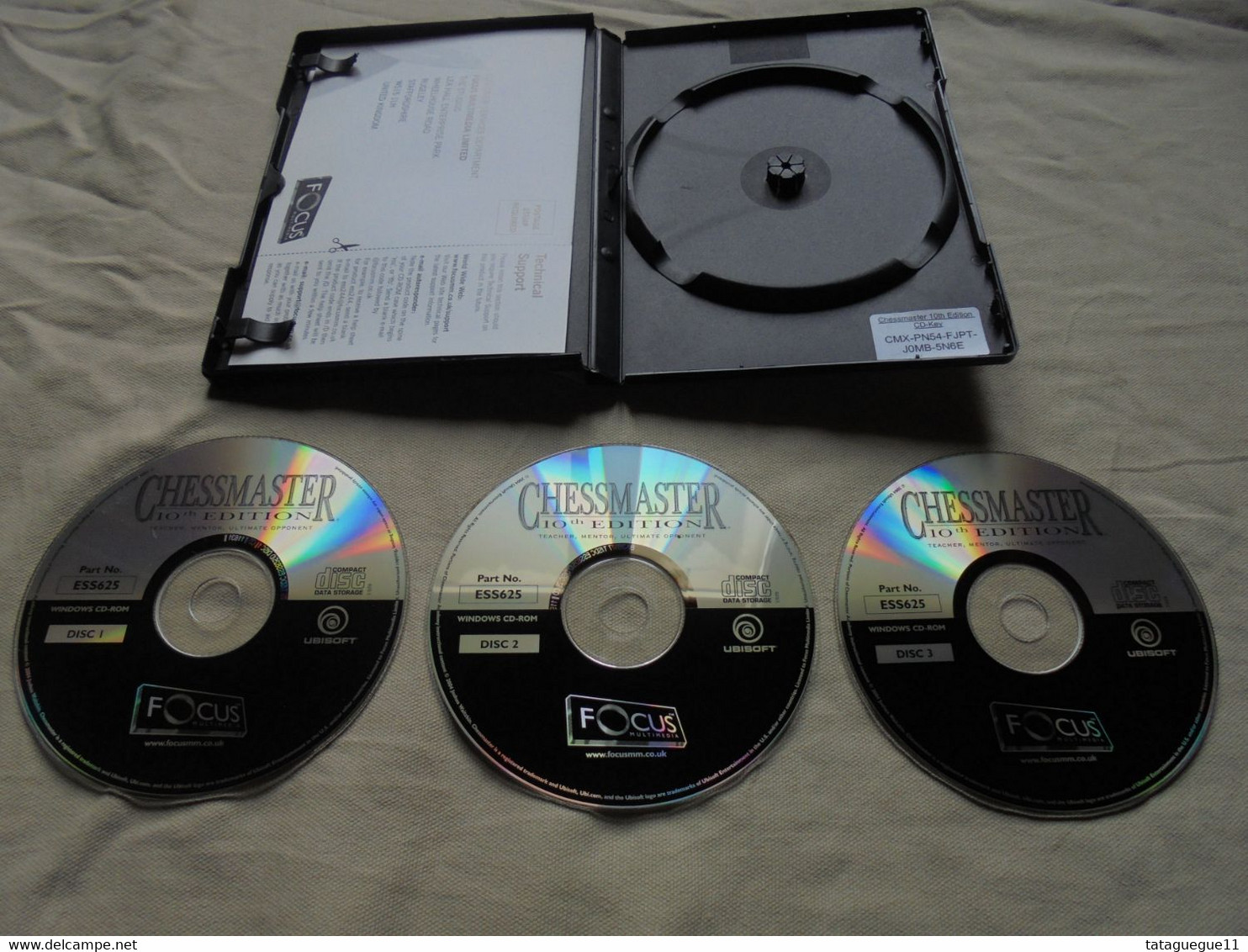 Chessmaster 9000 PC CD-Rom 2 CDs