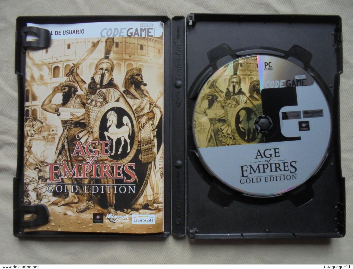 Vintage - Jeu PC CD Rom - Age Of Empires Totalmente En Castellano - 1998 - Jeux PC