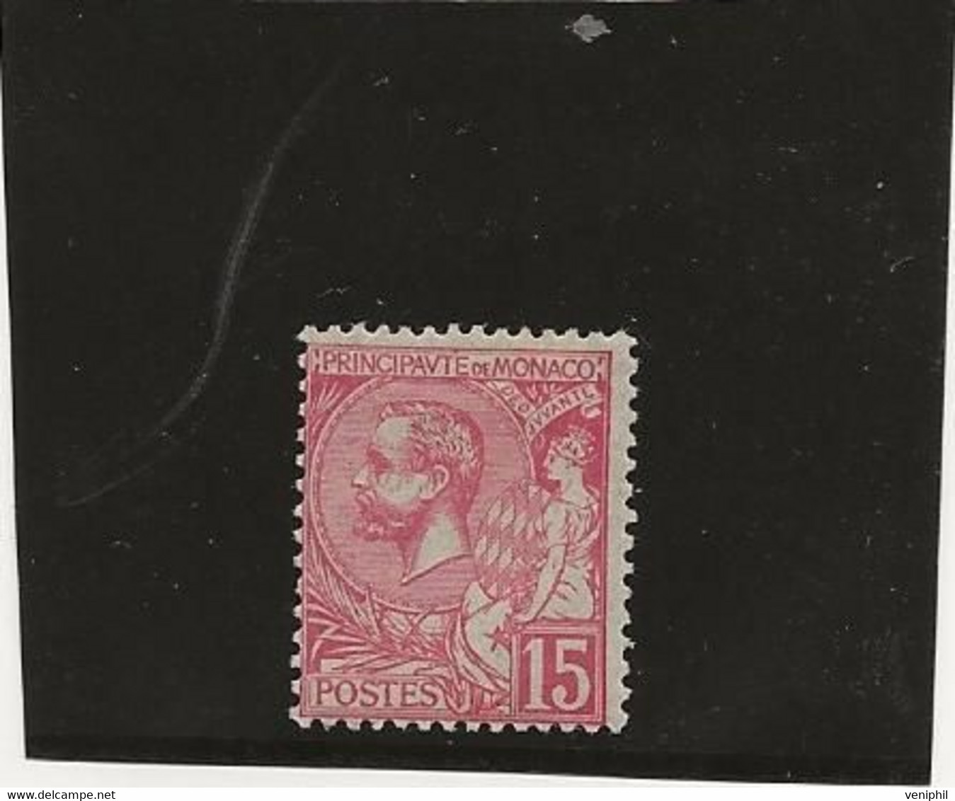 MONACO  - N° 15  NEUF INFIME CHARNIERE - TB - ANNEE 1891-94 -COTE : 250 € - Unused Stamps