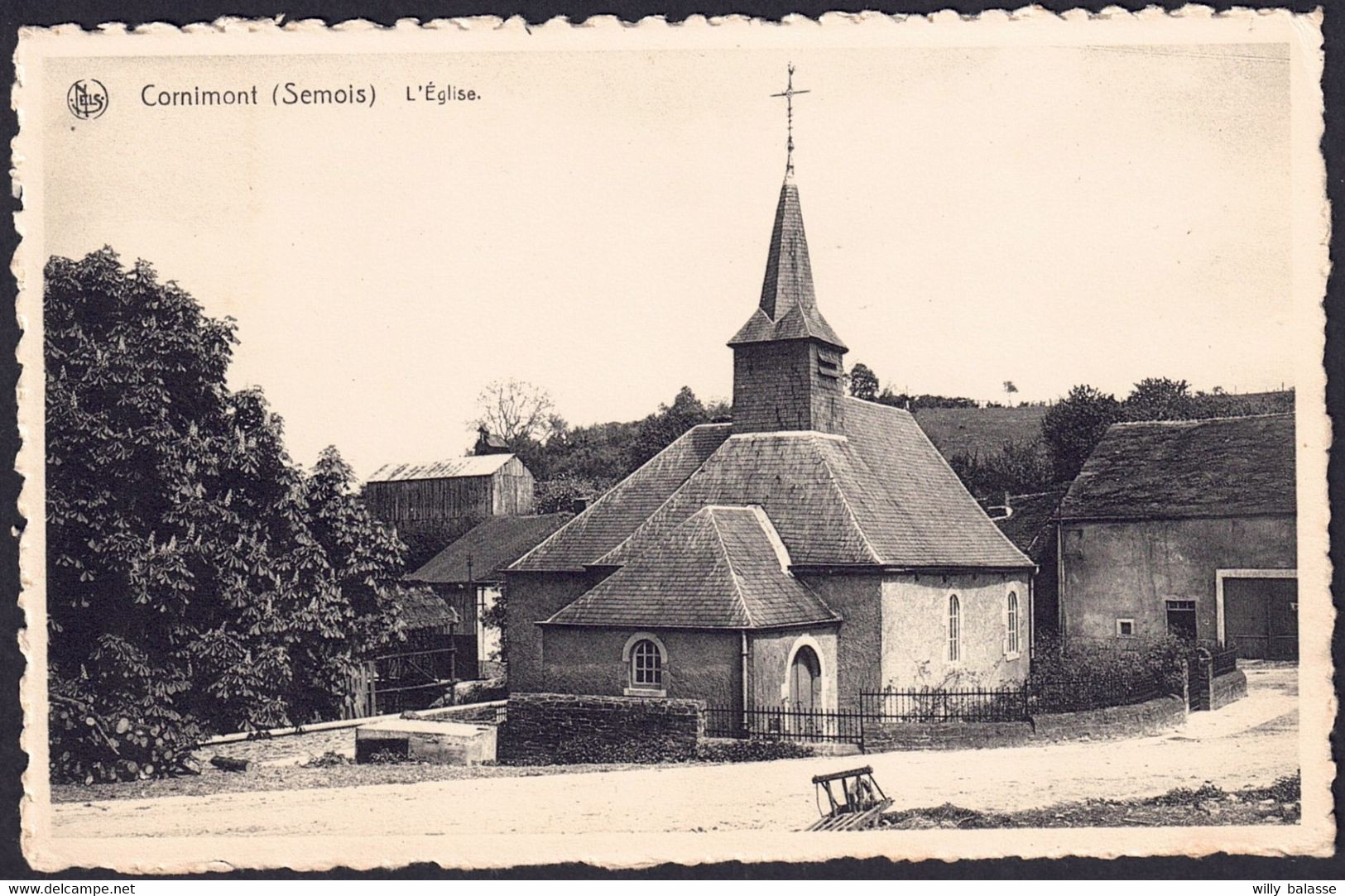 +++ CPA - CORNIMONT - Semois - Bièvre - L'Eglise  // - Bièvre