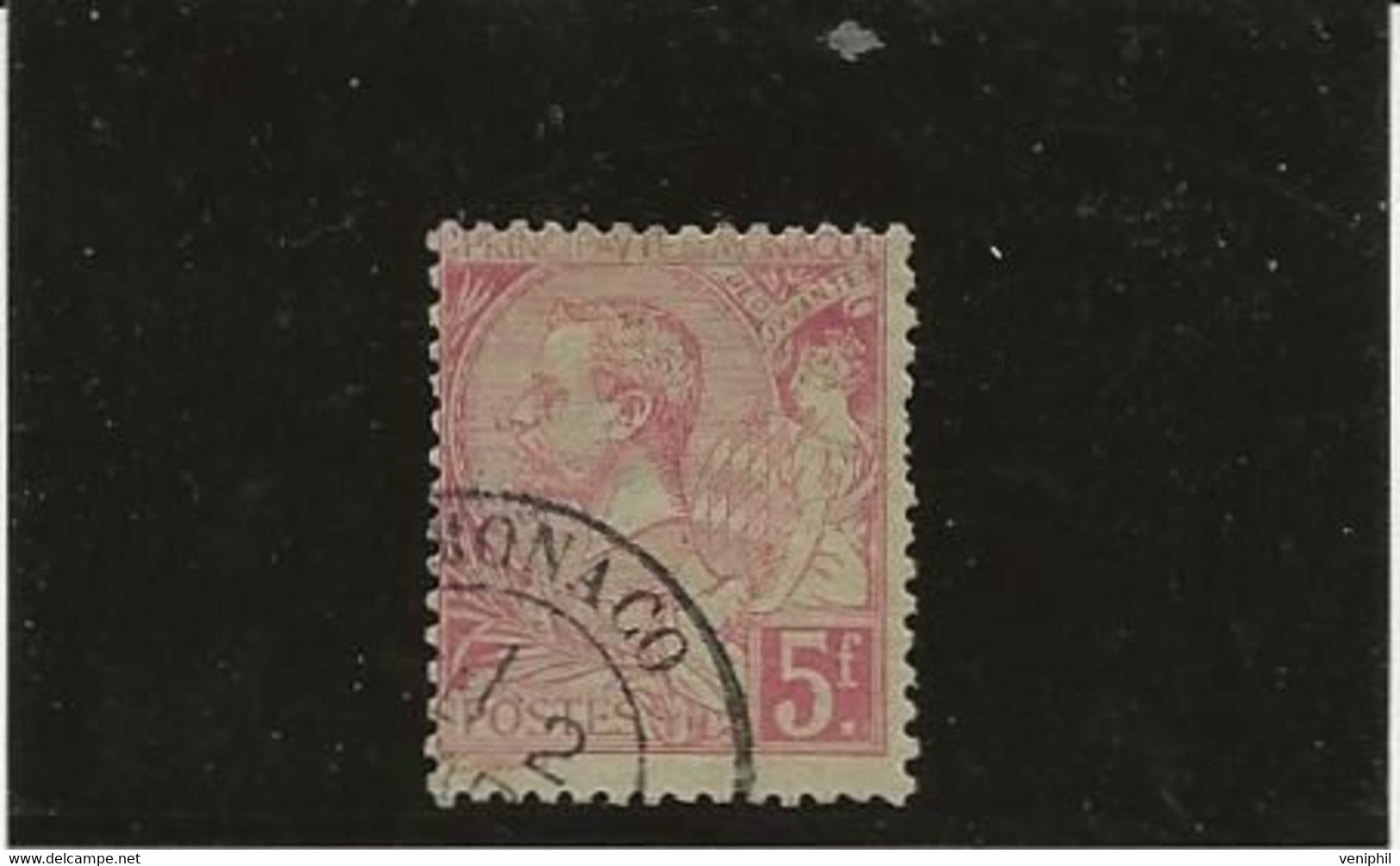 MONACO  - N° 21 OBLITERE -TB ET SANS AMINCI -ANNEE 1881-94- COTE :  105 € - Oblitérés