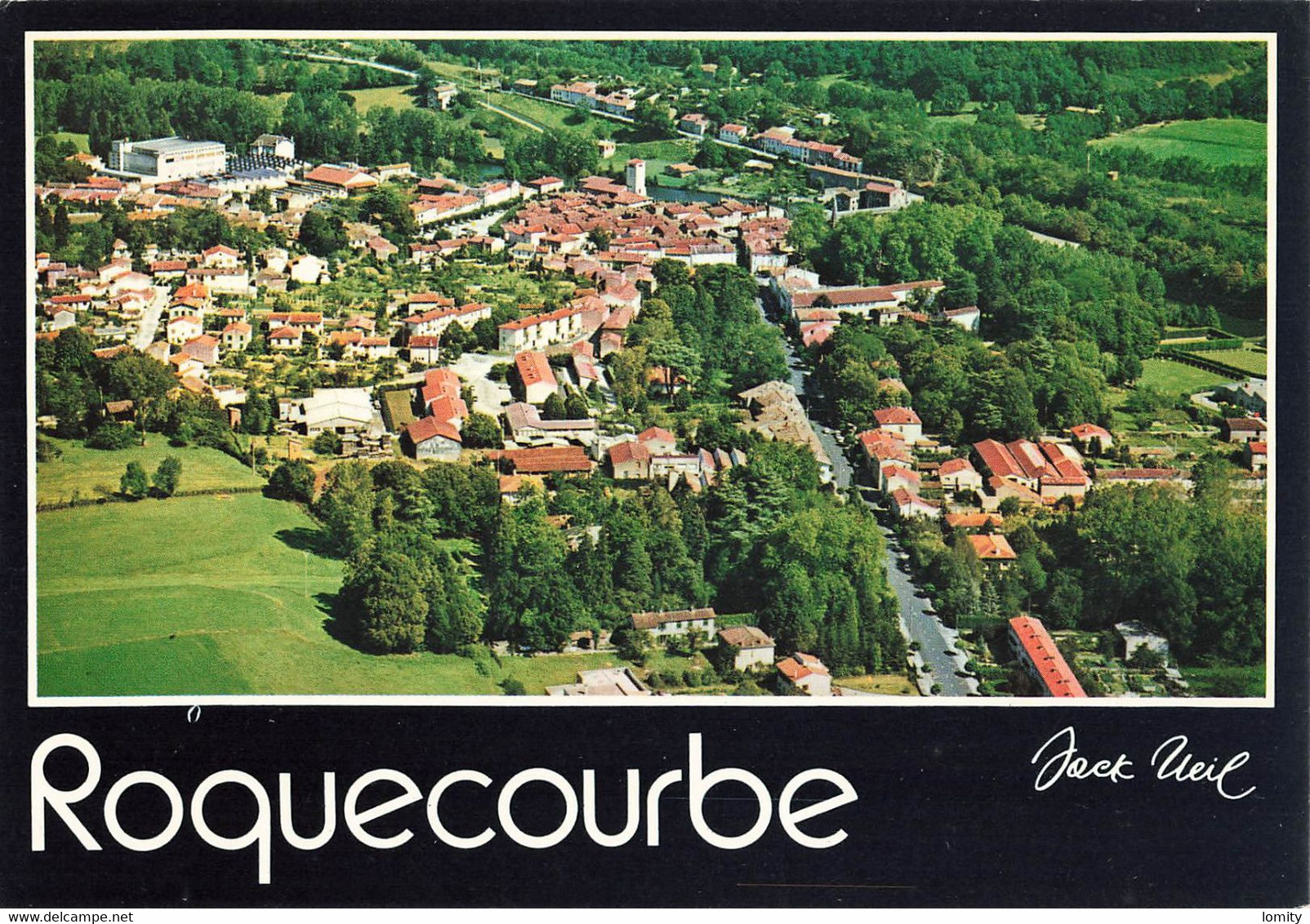 81 Roquecourbe Vue Générale Aérienne - Roquecourbe