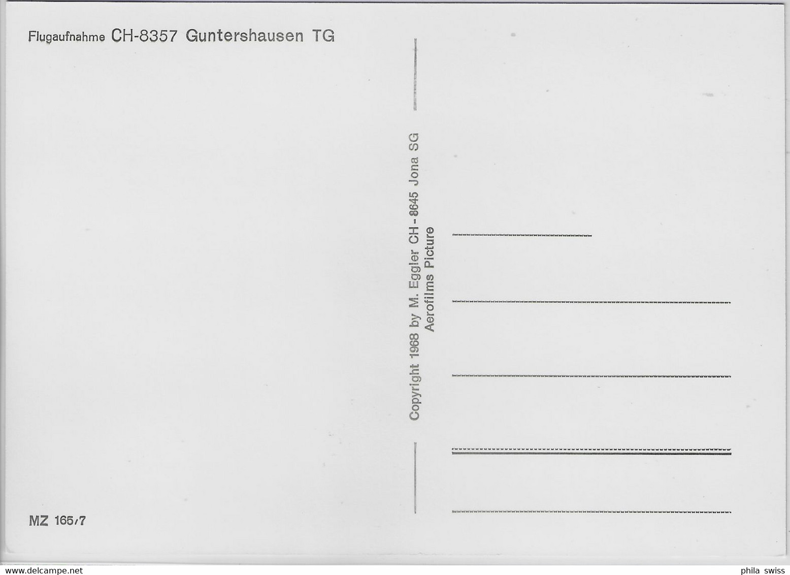 Flugaufnahme Guntershausen TG - Other & Unclassified