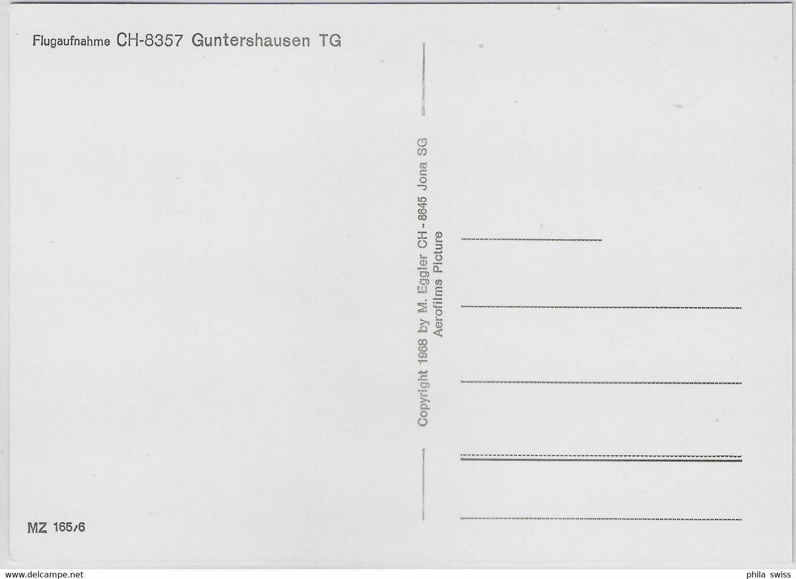 Flugaufnahme Guntershausen TG - Other & Unclassified