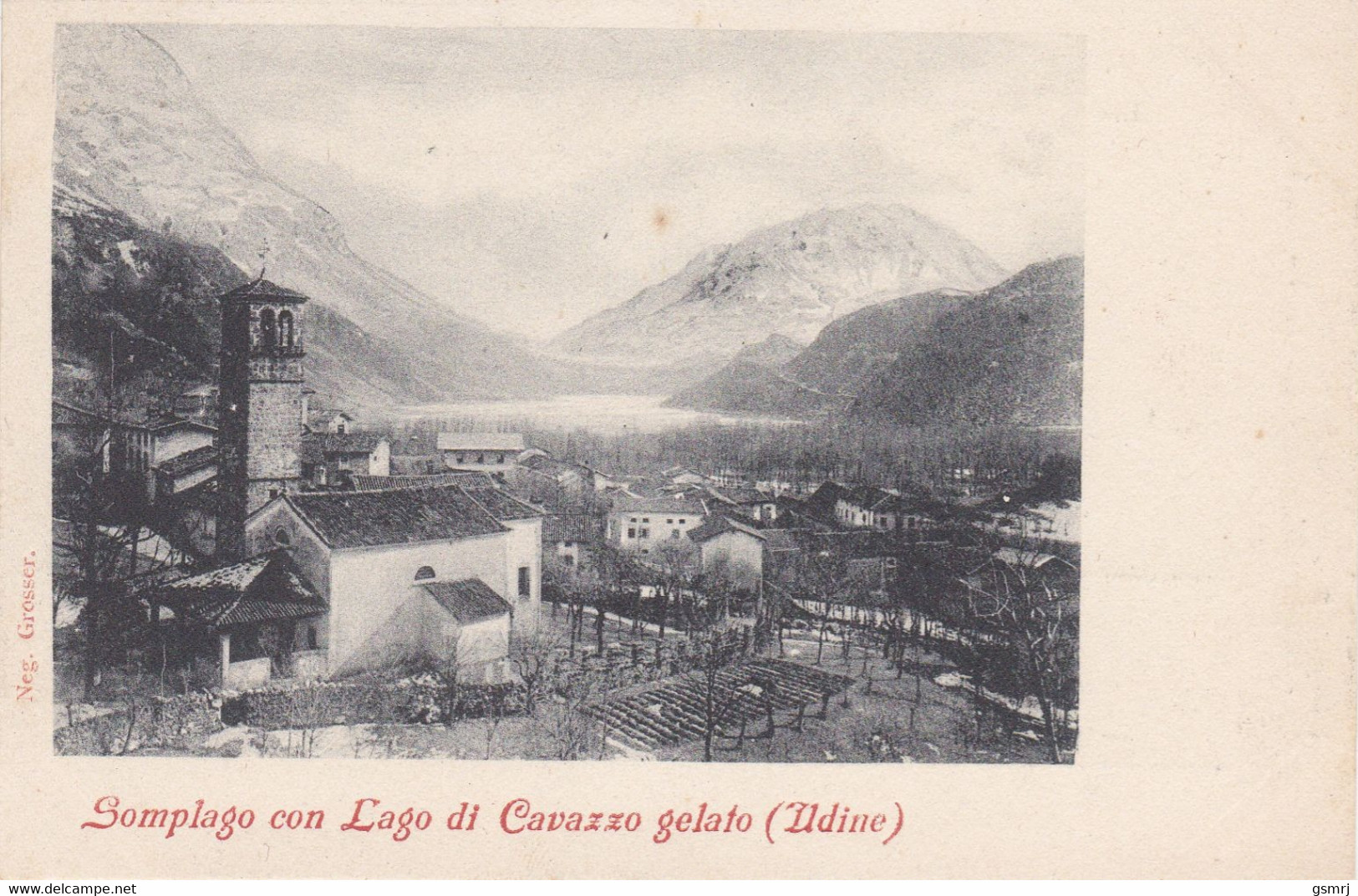 Cartolina - Somplago, Lago Di Cavazzo, Udine. - Udine