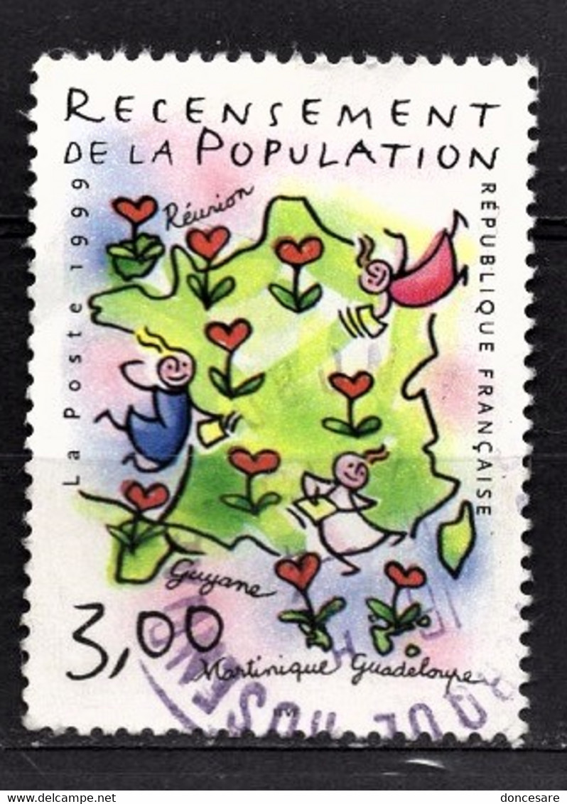 FRANCE 1999 -  Y.T. N° 3223 - OBLITERE - Andere & Zonder Classificatie