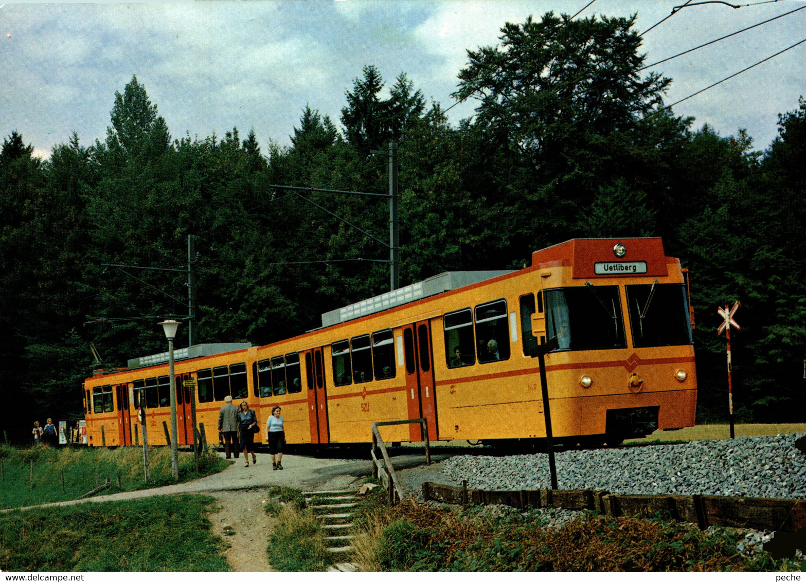 N°9416 R -cpm Tramway -Szu Sihital Zürich Uetliberg Bahn- - Strassenbahnen