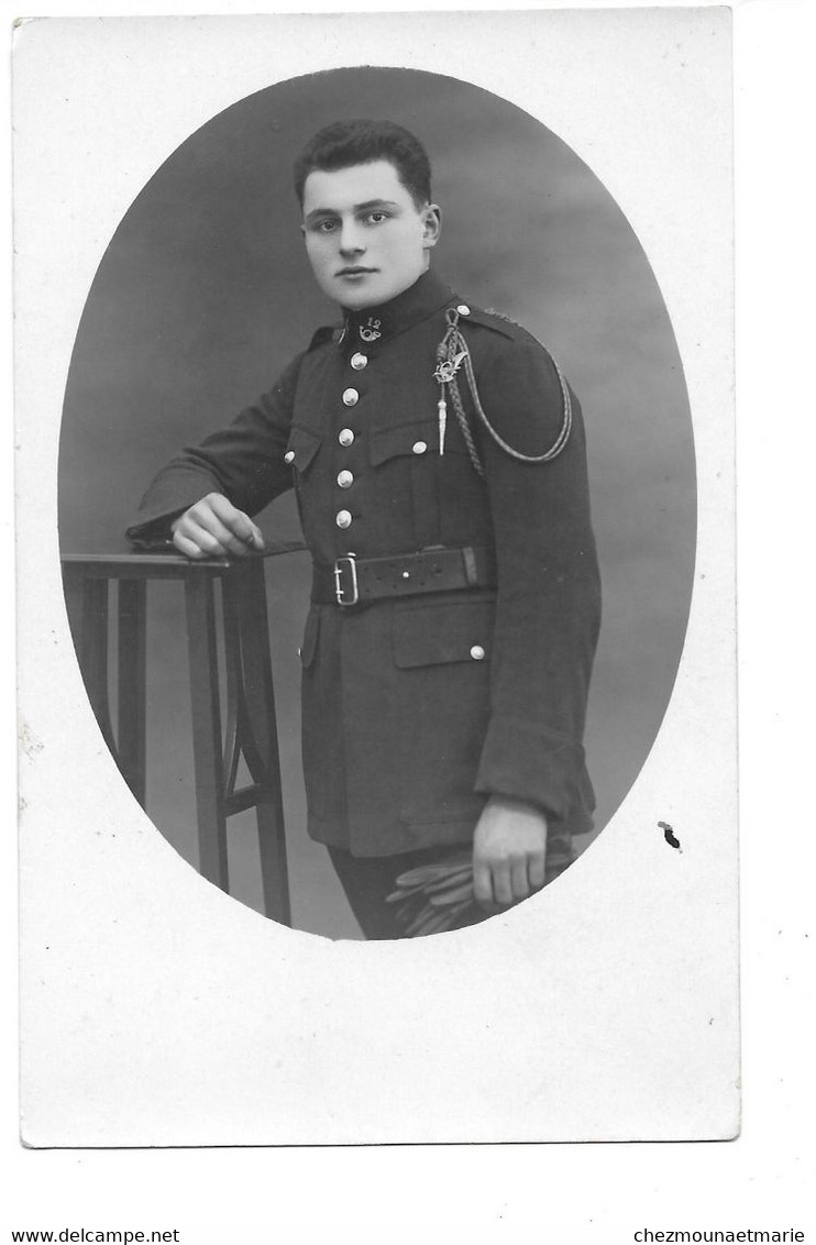 12E BATAILLON DE CHASSEURS - CARTE PHOTO MILITAIRE - Personaggi