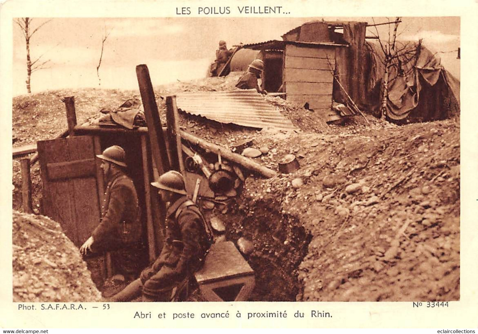 Militaria:   Guerre 39/45.  Divers Avec nos poilus  Dont Chien mascotte    12   cartes   (Voir scan)