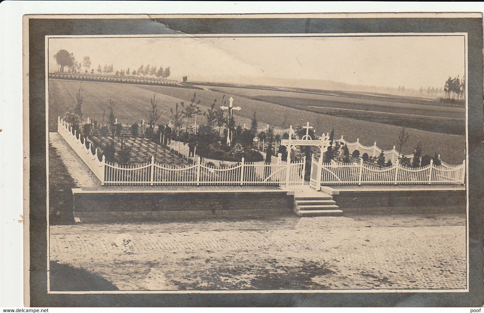 Halen / Haelen : Begraafplaats Belgische Militairen 1914-1918 (fotokaart ) - Halen