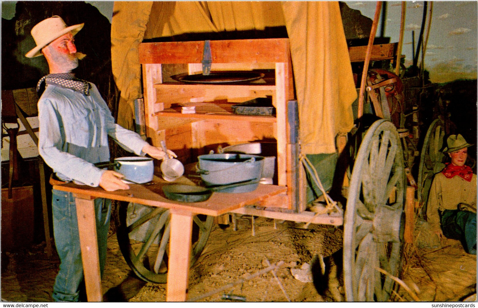 Florida Silver Springs Early American Museum The Western Chuck Wagon - Silver Springs