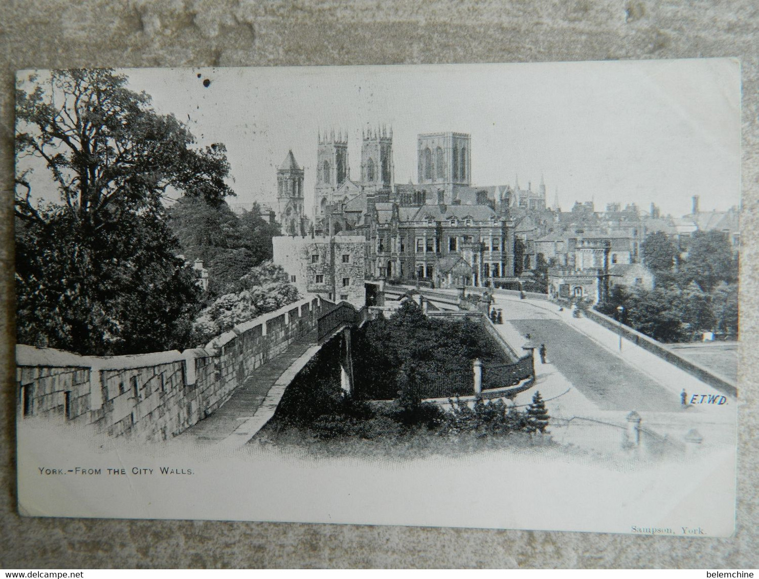 YORK           FROM THE CITY WALLS - York