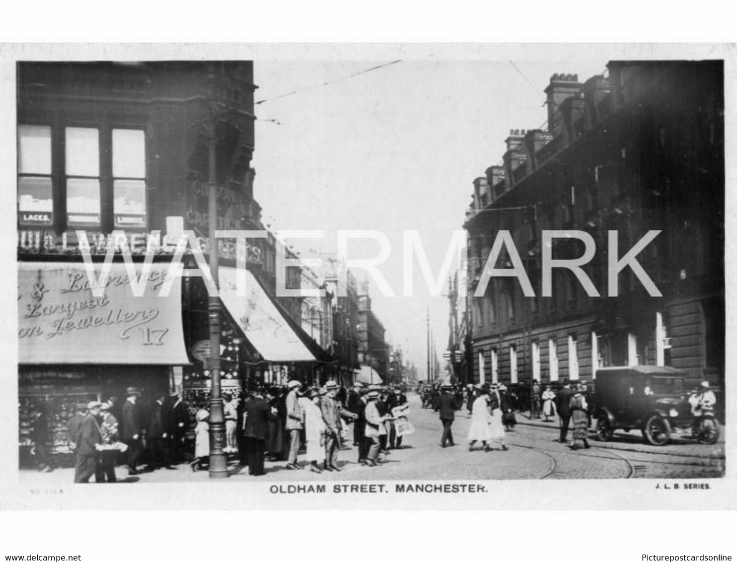 OLDHAM STREET OLD R/P POSTCARD MANCHESTER  LANCASHIRE - Manchester