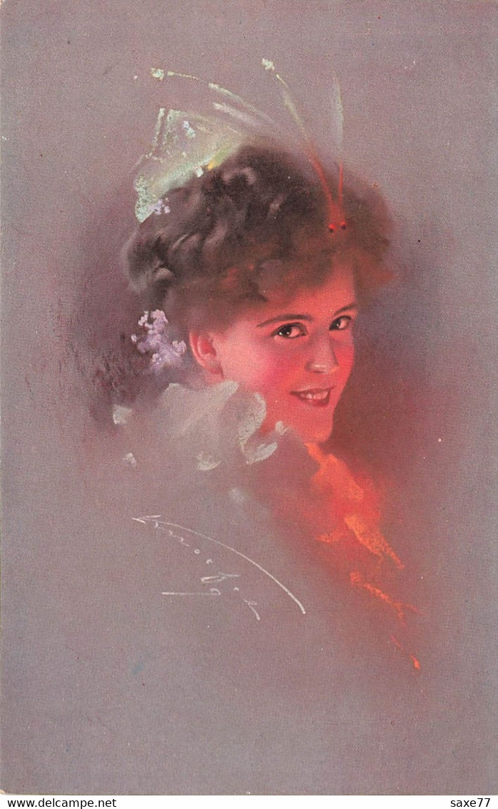 ILLUSTRATEUR - KONOEFEL - Portrait Femme - Knoefel, Ludwig