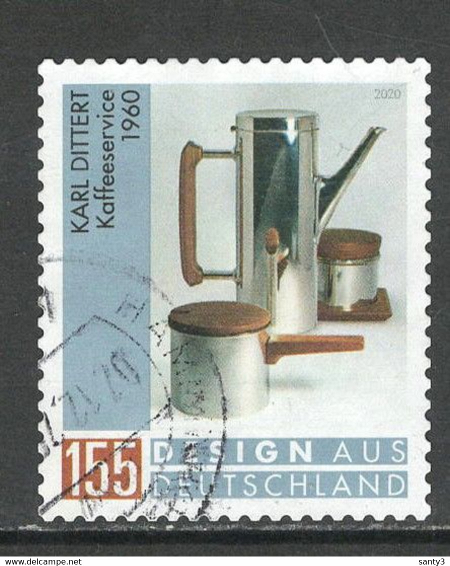 Duitsland 2020, Mi 3570, Hogere Waarde, Zelfklevend, Gestempeld, Moeilijke Waarde - Used Stamps