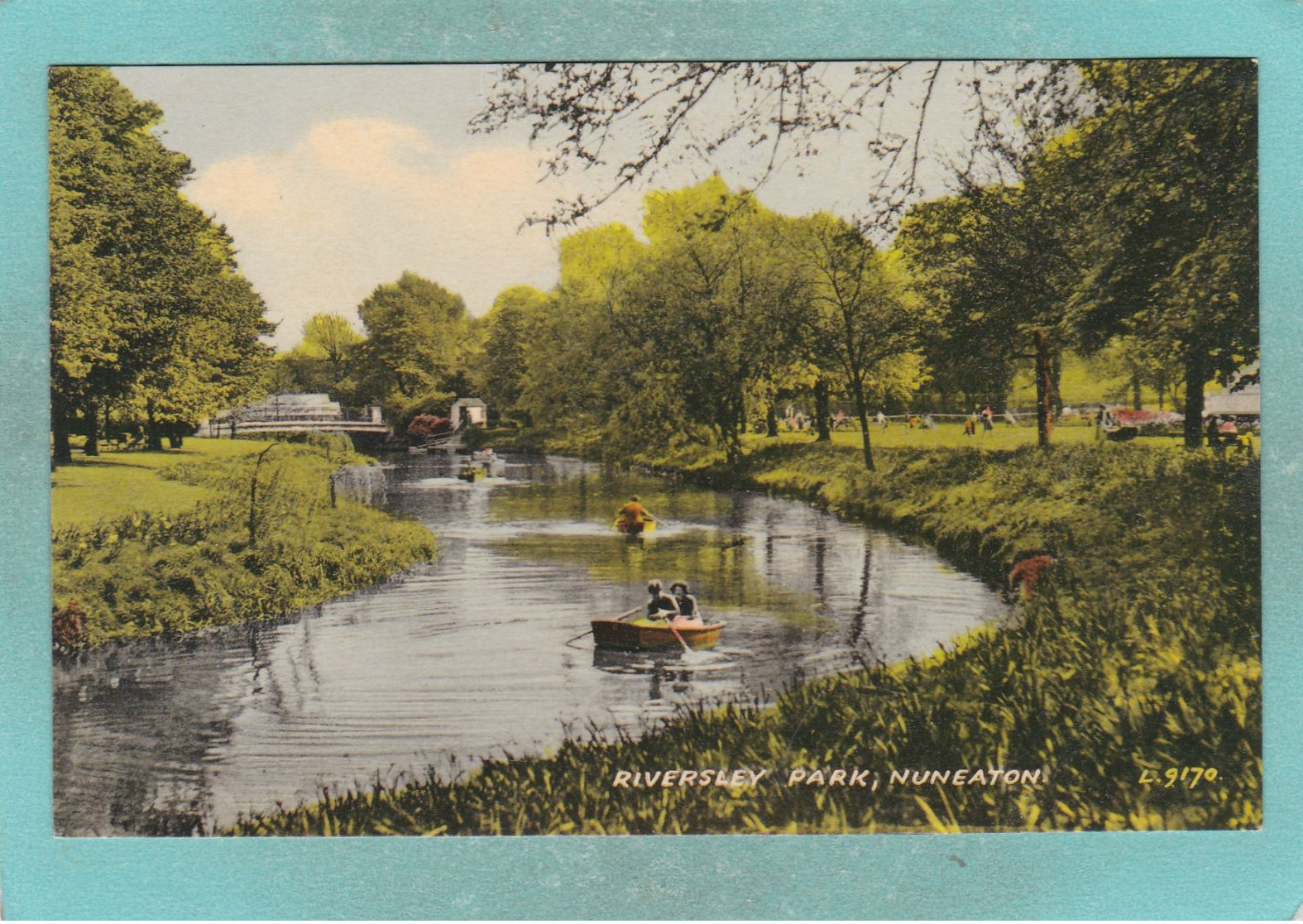 Small Postcard Of Riversley Park,Nuneaton, Warwickshire,England,Y123. - Other & Unclassified