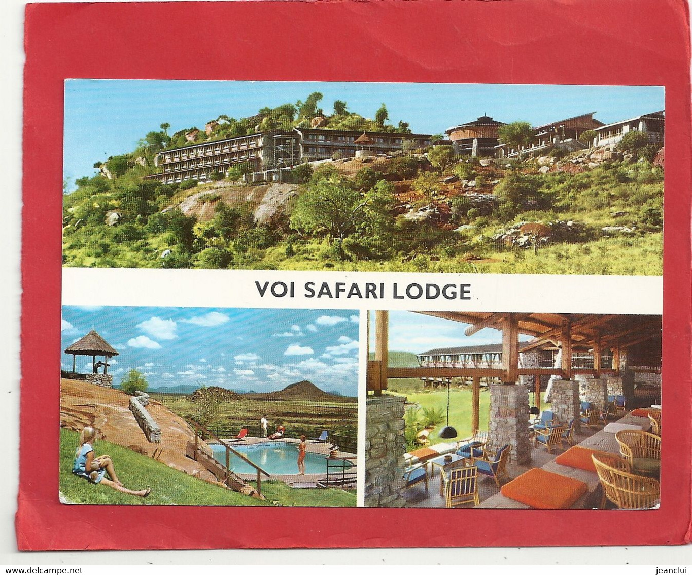 MULTIVUES "  VOI SAFARI LODGE  "   CARTE NON ECRITE - Kenya