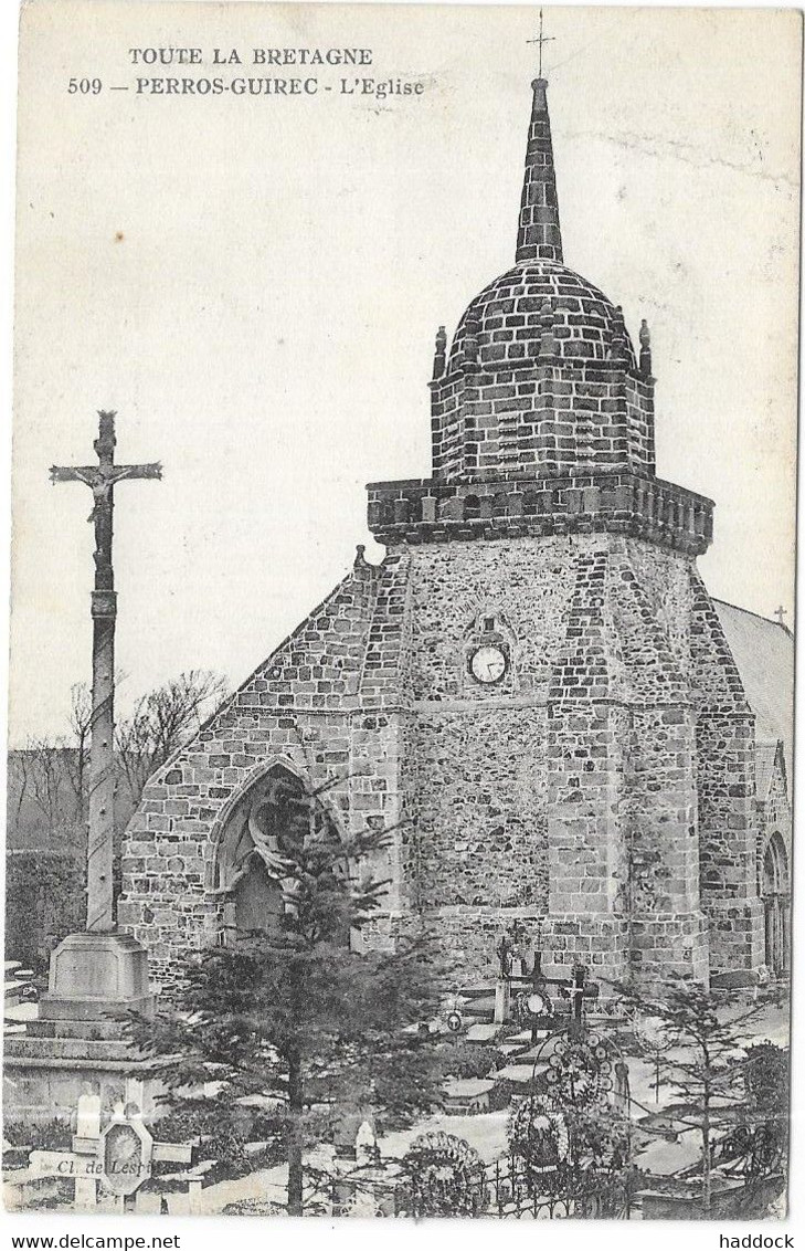 PERROS-GUIREC : L'EGLISE - Perros-Guirec