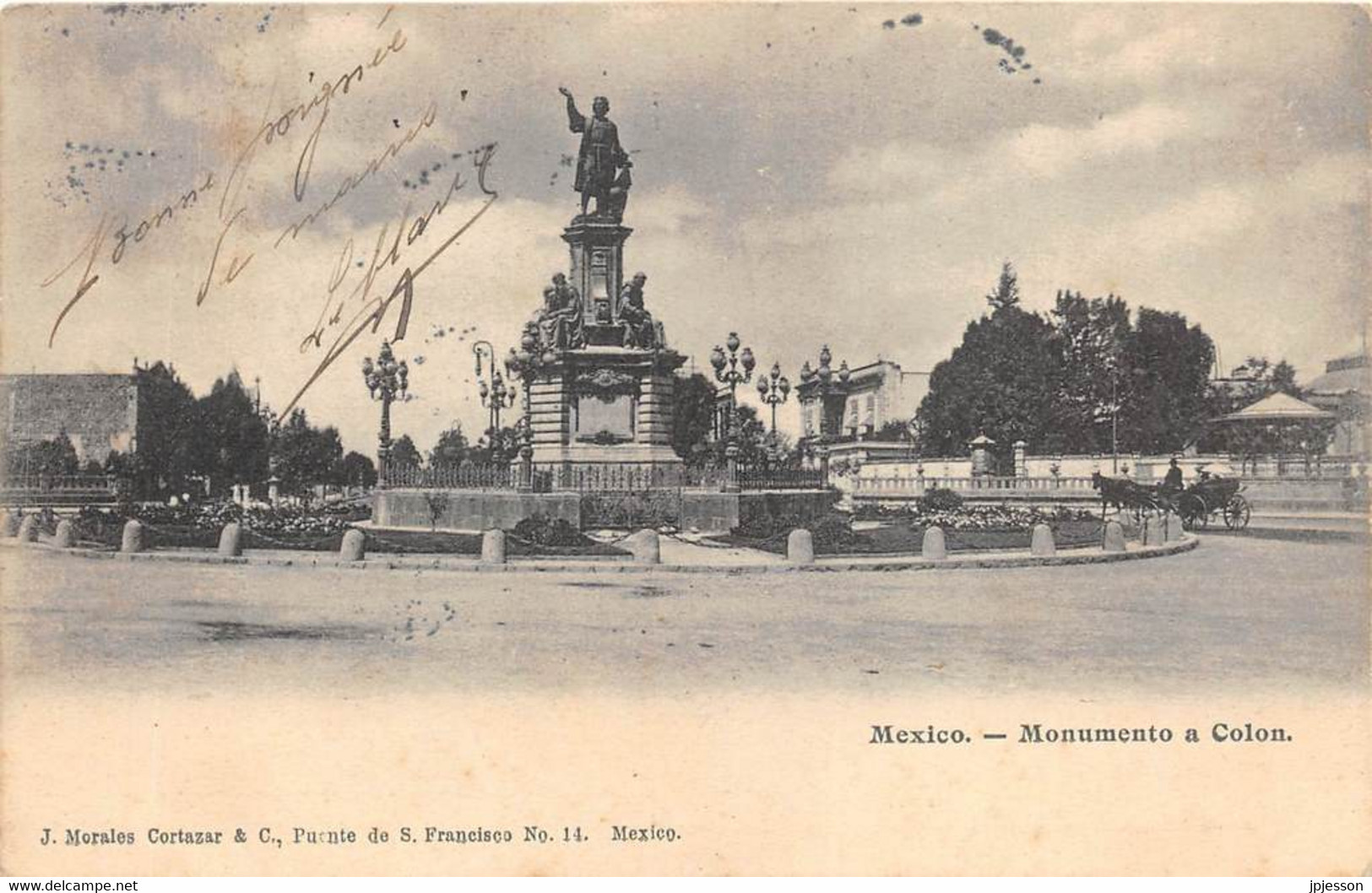 MEXIQUE - MEXICO - MONUMENTO A COLON - Mexique